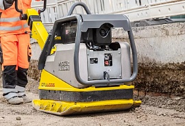 Виброплиты дизельные реверсивные