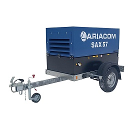 Передвижной компрессор дизельный Ariacom SAX 57 Y ПТС
